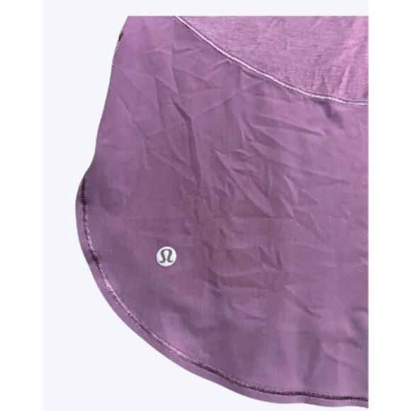 lululemon Twist Racerback Tank Top SZ 6 Loose Flowy Purple Athletic Workout - Picture 4 of 5